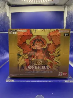 One Piece Premium Booster The Best PRB-01 Booster Box Factory Sealed w/Acrylic - Image 2