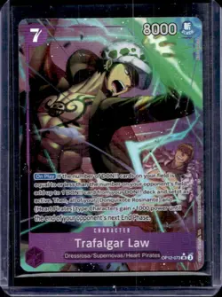 2025 One Piece Legacy of the Master Trafalgar Law Alternate Art #OP12-073 - Image 1
