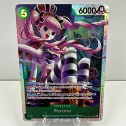 Perona OP14-033 SR | NM | The Azure Sea's Seven | One Piece TCG | English - Image 1