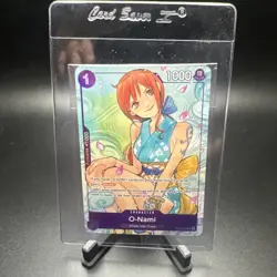 O-Nami OP05-062 SR Full Art Promo One Piece Illustration Box Vol. 1 PROMO Sealed - Image 1