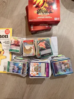 Over 5lbs Random one piece tcg English - Includes Alt Arts, Sec Rares, Rares - Image 1