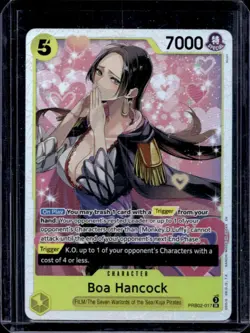2025 One Piece The Best Boa Hancock SR #PRB02-017 - Image 1