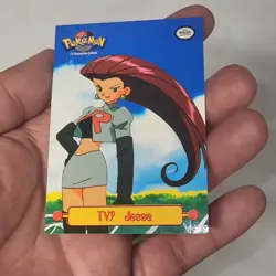 Vintage Rare TV9 Jesse Non-Holo TV Animation Edition Pokemon Topps Trading Card - Image 2