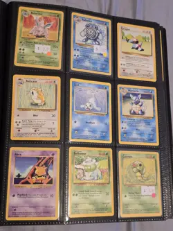 290 CARD LOT - Pokemon Binder Collection - Vintage WoTC, 1st Edition - Image 4