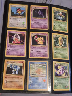 290 CARD LOT - Pokemon Binder Collection - Vintage WoTC, 1st Edition - Image 5