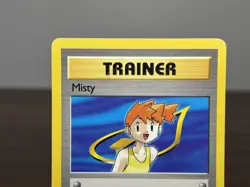 Misty #102/132 - Gym Heroes - Rare Non Holo Trainer Pokemon Card - Image 3