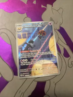 Pokemon TCG Team Rockets Orbeetle Destined Rivals 198/182 Illustration Rare Card - Image 1