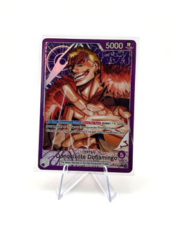 Op14-060 - Donquixote Doflamingo Leader Alt Art One Piece Card English - Image 1