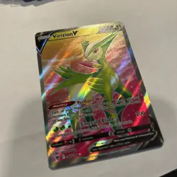 Virizion V 164/189 Astral Radiance Full Art Ultra Rare Holo Pokemon Card NM - Image 2