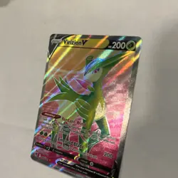 Virizion V 164/189 Astral Radiance Full Art Ultra Rare Holo Pokemon Card NM - Image 4