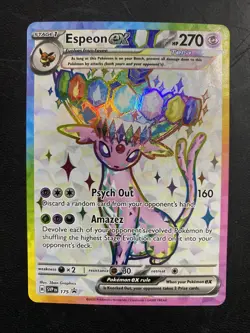 Espeon ex SVP175 Sv: Scarlet & Violet Promo Cards Holo - Image 1