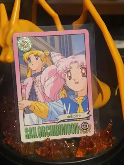 Sailor Mini Moon Rini Chibiusa 244 Card SailorMoon Bandai Japanese - Image 1