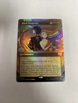 Fated Firepower Showcase Foil Card #0341 MTG LP - Image 1