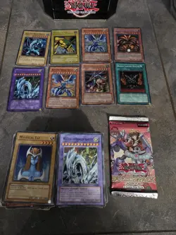 Yu-Gi-Oh! TCG Card Bulk Set 90s to 2000s In Tin Lot RARE/basic Holos - Image 1
