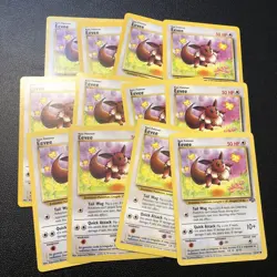 Eevee 51/64 Jungle Set (x12) Pokemon Cards Twelve Cards All NM Condition. - Image 1