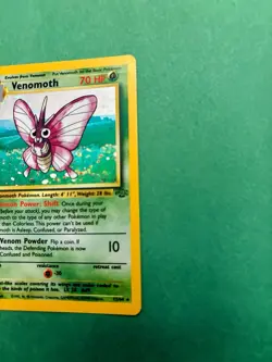 Pokemon TCG Venonat Jungle Card 13/64 Regular Unlimited . NM + Venonat (lp) - Image 3