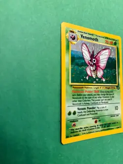 Pokemon TCG Venonat Jungle Card 13/64 Regular Unlimited . NM + Venonat (lp) - Image 4
