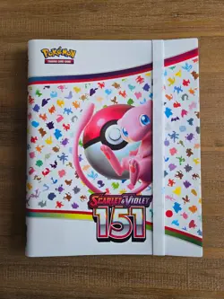 Pokemon Scarlet & Violet 151 - Mew Binder Collection - Binder Only NO CARDS - Image 1