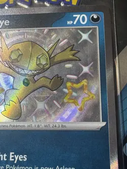 Pokemon TCG - Sableye 184/091 - Holo Shiny Rare - Paldean Fates Card - NM - Image 4