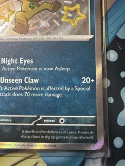 Pokemon TCG - Sableye 184/091 - Holo Shiny Rare - Paldean Fates Card - NM - Image 5