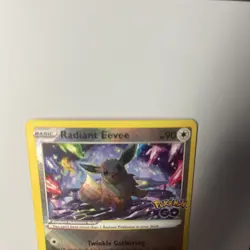 Pokemon TCG Radiant Eevee SWSH230 Sword & Shield Promo Card in NM Condition - Image 3