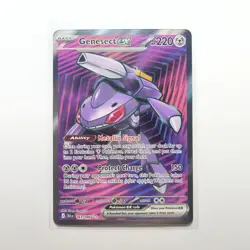 Pokemon TCG Genesect EX Black Bolt Holo Double Rare Card 161/086 - Image 1