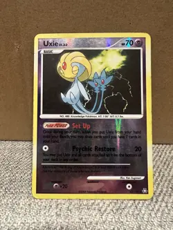 Uxie 43/146 Reverse Holo Rare Legends Awakened Pokemon Card - Image 1
