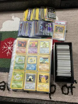 Gigantic Pokemon Card Collection Lot Wotc Vintage Binder Full Arts 800+ Cards - Image 1