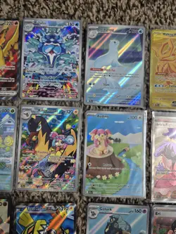 Pokemon TCG 17 Card Rare Lot - Illustrations, Full Arts, Trainers, Charizard, EX - Image 3
