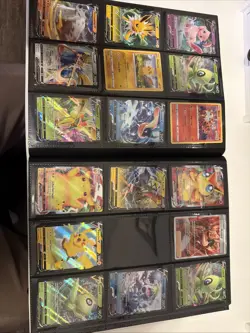 Lot of Pokemon Cards in Binder - Image 4