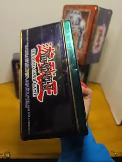 Yu-Gi-Oh 2002 tins (empty). Set Of 4! Vintage Lot! METAL TRADING CARD BOXES READ - Image 4