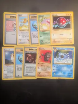 Pokemon French Vintage Card Lot (10 Cards) - 1st Edition, WOTC Era - Image 1