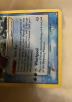 Vaporeon Gold Star 102/108 Power Keepers Ultra Rare Holo Card - Image 5