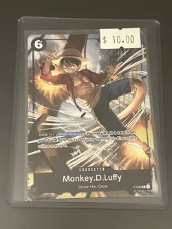 One Piece TCG 7 Card Lot Monkey.D.Luffy Jinbe Near Mint English - Image 4
