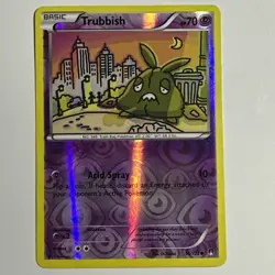 Trubbish 56/122 Reverse Holo Card XY BREAKpoint Pokemon TCG LP - Image 1