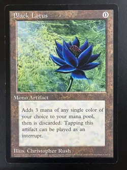 ***Black Lotus Scrye Magazine Oversized Card*** MTG Promo Magic Kid Icarus - Image 1