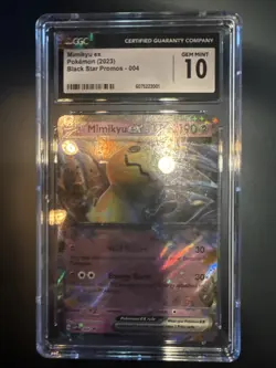 Pokemon Tcg Mimikyu EX 004 Holo Scarlet & Violet Promo Card - Image 1