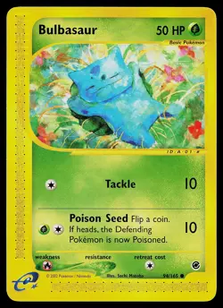 Pokemon Card - Bulbasaur Expedition 94/165 Common - Image 1