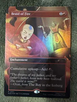 Braid of Fire (Rainbow Foil) Avatar Secret Lair Drop Series 2307 NM - Image 1