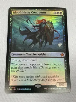 Bloodthirsty Conqueror - Foil 058 - Image 1