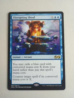 Magic The Gathering Disrupting Shoal 051 UMA MTG NM - Image 1