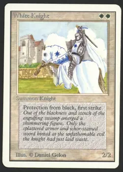 ***Unlimited White Knight*** MTG Unlimited Magic Kid Icarus - Image 1