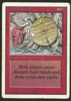 ***Unlimited Wheel of Fortune*** MTG Unlimited Magic Kid Icarus - Image 1