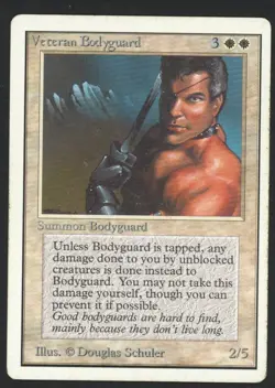 ***Unlimited Veteran Bodyguard*** MTG Unlimited Magic Kid Icarus - Image 1