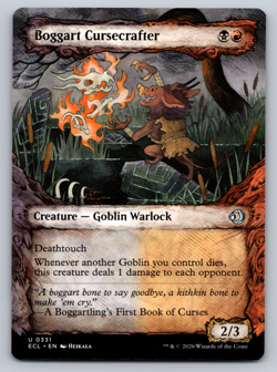 Boggart Cursecrafter Showcase - Lorwyn Eclipsed MTG - Image 1