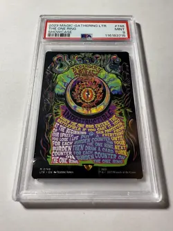 The One Ring #748 Showcase The Lord of the Rings LTR PSA 9 MINT - Image 1