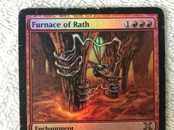 Magic the Gathering MTG 1x Foil Furnace of Rath 10th Edition HP/Damaged - Image 5