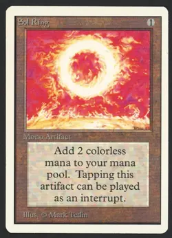 ***Unlimited Sol Ring*** MTG Unlimited Magic Kid Icarus - Image 1