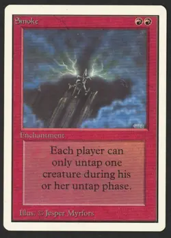 ***Unlimited Smoke (Edge Indent)*** MTG Unlimited Magic Kid Icarus - Image 1