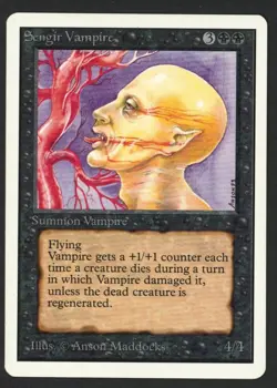 ***Unlimited Sengir Vampire*** MTG Unlimited Magic Kid Icarus - Image 1